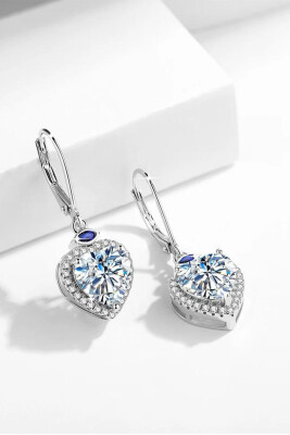 Taşlı Özel Tasarım El Yapımı Lüks Kadın Küpe - ELİF GÜL